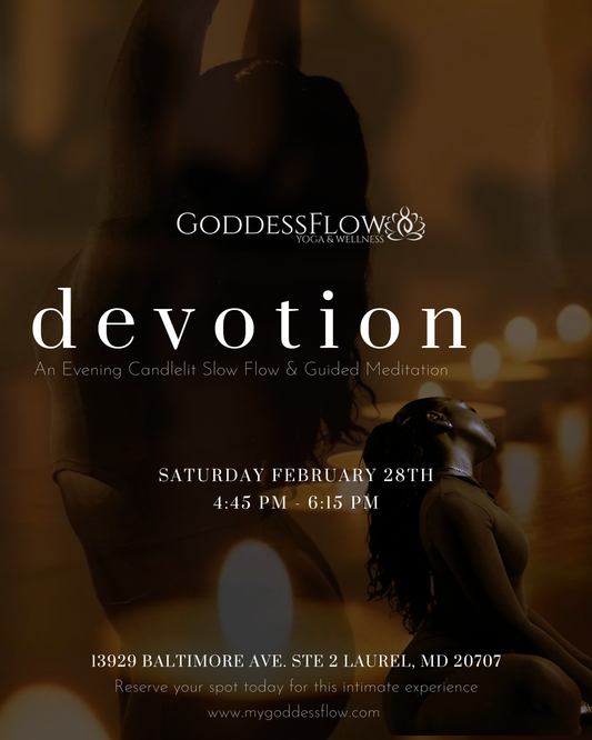 D E V O T I O N | An Evening Candlelit Slow Flow & Guided Meditation